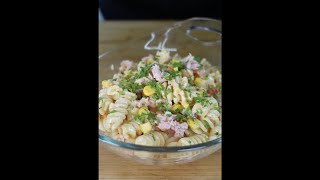 PASTA FREDDA con TONNO e VERDURE dal tocco piccantino 🌶 [upl. by Htyderem]