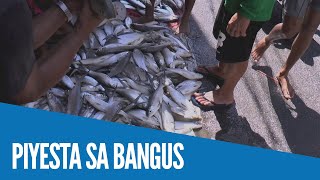 WATCH Tonetoneladang bangus nahuli sa Laguna de Bay [upl. by Leonanie]