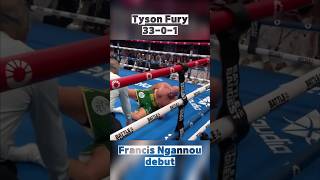 Tyson Fury vs Francis Ngannou  Highlights boxing action combat sports fight [upl. by Alesig]