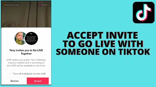 How To Accept request to join tiktok live [upl. by Hagep]