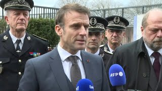 Badinter quotun hommage national lui sera renduquot annonce Macron  AFP Extrait [upl. by Zaslow605]