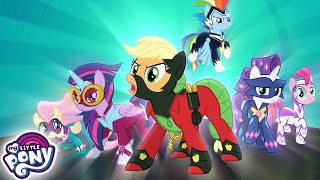 My Little Pony en español 🦄 Las Power Ponis  La Magia de la Amistad  Episodio Completo [upl. by Alilak]