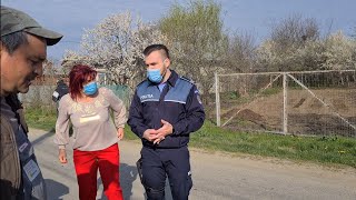 İnspecție civică la Bilciurești  Activistul și Geană au pus poliția 112 la treabă [upl. by Asirem]