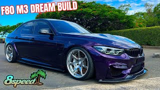 BMW F80 M3 SINGLE TURBO 8 SPEED FIRST DRIVE [upl. by Nnaaras]