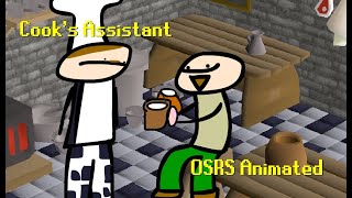 Cooks Assistant Old School Runescape Animated [upl. by Veradia]