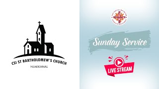 CSI St Bartholomews Church Njakkanal Live Stream  Confirmation Service [upl. by Kiona651]