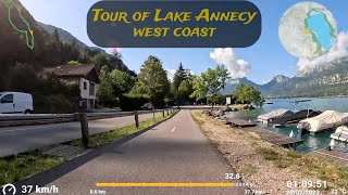 Tour du lac dAnnecy rive ouest [upl. by Eniamrehc228]