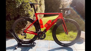 Roadbike Canyon Aeroad CF SLX SRAM Red 22ETAP DT Swiss 2017 Custom Made [upl. by Fia]