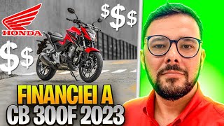 FINANCIEI A CB 300f TWISTER 2023😎🤑 [upl. by Gabriella930]