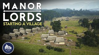 Lets Build a Medieval Village in Manor Lords to see if it lives up to the Hype  Ep 1 [upl. by Kamat252]