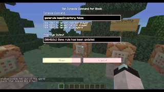 How To Use Gamerules In Minecraft With And Without Command Blocks [upl. by Iddet]