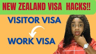 MOVE TO NEW ZEALAND WITH VISITOR VISA CONVERT TO WORK VISA [upl. by Anigue63]