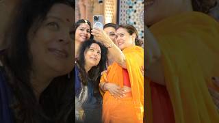 Candid Moments of Togetherness at Durga Puja😍  kajol ranimukherjee tanishamukherjee shorts [upl. by Reider114]