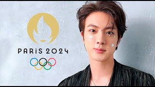 Jin de BTS portará antorcha de Corea del Sur en Juegos Olímpicos de París 2024 [upl. by Amabil]