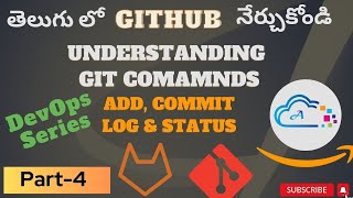 Understanding GIT Basic commands  DevOps in Telugu [upl. by Lorena16]