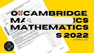 O Level Math D June 2022 Paper 22 402422 [upl. by Bone]