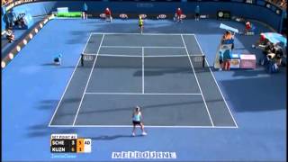 Svetlana Kuznetsova vs Chanelle Scheepers 2012 AO Highlights [upl. by Ahsille]