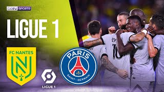 Nantes vs PSG  LIGUE 1 HIGHLIGHTS  09042022  beIN SPORTS USA [upl. by Farhi]