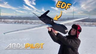 I built a huge RC Global Hawk Drone  but does it fly [upl. by Hplodnar]