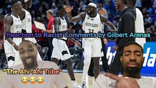 Gilbert Arenas Racist Comments to South Sudan Reaction [upl. by Eldwun]