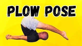 How to Do Plow Pose  Halasana for Beginners [upl. by Corena472]