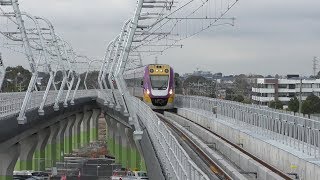 Clayton Skyrail Melbourne  Australian Trainspotting amp The Level Crossing Removal Authority [upl. by Aihsilat]