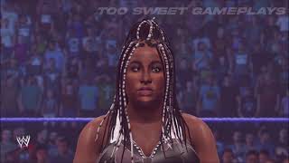 WWE 2K22 Kharma Entrance Signatures Finishers amp Victory Motion [upl. by Annasus588]