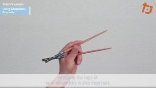 How to Use Chopsticks Properly for LeftHanded People [upl. by Yursa]