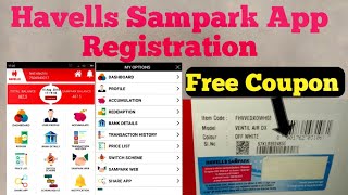 havells sampark registration kaise karehavells e plus pointshavells Samparkapp [upl. by Iv]