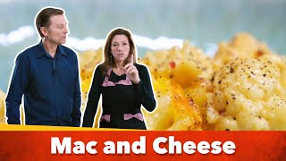 Best Keto Mac and Cheese Recipe  Karen and Eric Berg [upl. by Lateehs]