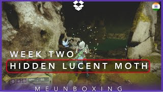 All Lucent Moth Locations for Lepidopterist Triumph Week 2 destiny2 witchqueen PS5 [upl. by Carroll]