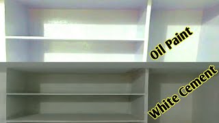 StepbyStep Guide Cement Cupboard Painting Ideas for Beginners  White Cement Techniquequot [upl. by Baler]