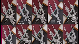 Silver kamarbandh designs for wedding Kandora Designs in Silver Kamaband designs2024 kamarbandh [upl. by Stacee580]