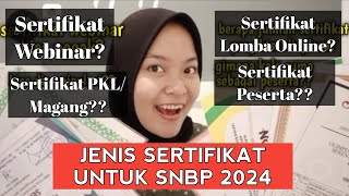 SERTIFIKAT UNTUK SNBP 2024✅️ APAKAH BOLEH DARI LOMBA ONLINE [upl. by Warrick]