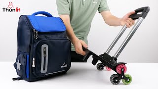 The Best Rolling Backpack for Travel in 2023 ✈️ It can fit a PS5 inside [upl. by Uzzia]