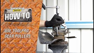 How to  Use a Gear Puller  ToolPRO Gear Pullers [upl. by Zuliram]