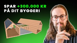 Sådan SPARER du 300000 kr når du bygger NYT HUS tilbygning renovering nybyggeri byggeprojekt [upl. by Filberto]