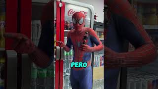 SPIDERMAN SALE a la CALLE para AYUDAR a las PERSONAS [upl. by Sonnie]