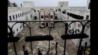 Elmina Castle Slave Dungeon Cape Coast Ghana [upl. by Illom]