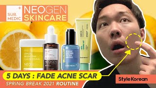 NEOGEN ☀️ Vitamin C Serum and more  Springbreak Skincare Routine  한국 스킨케어 비타민 C  退暗瘡疤 [upl. by Filberte360]