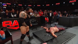 Bronson Reed Return amp Attacks on Braun Strowman WWE RAW Highlights Today [upl. by Os]