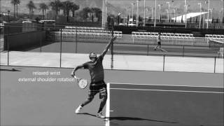 Nick Kyrgios Serve  Pin Point Stance [upl. by Shererd]