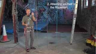 Wild Country Ropeman How To series  1  Ascending a Rope with a Ropeman [upl. by Proud349]