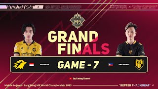 Game  7 ONIC vs AP BREN M5 World Championship [upl. by Melantha125]