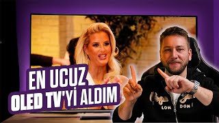 En ucuz 55 inç OLED TVyi satın aldım 24999 TLye Vestel 55O9800TT [upl. by Newol]