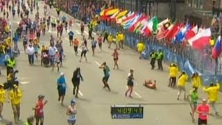 Boston Marathon Explosions Terror at the Finish Line [upl. by Mcmillan]