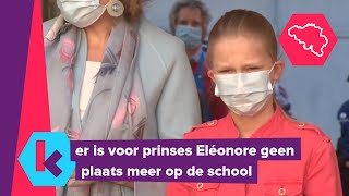 prinses Eléonore mag niet naar haar favoriete school [upl. by Eneiluj]