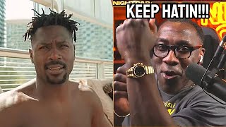 Shannon Sharpe Claps Back At Antonio Brown amp All His Haters [upl. by Annaeerb220]