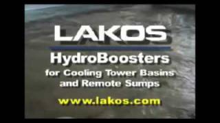 Cooling Tower Basin Cleaning  LAKOS [upl. by Nosbig]