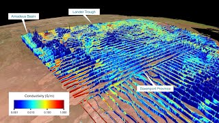 Airborne Electromagnetic data  mapping mineral and groundwater resources [upl. by Dene]